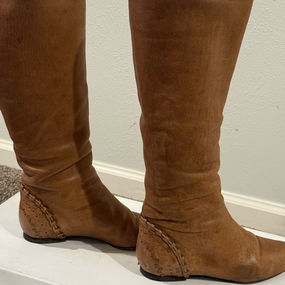 Chloe Leather Riding Boot - Picture 6 of 12